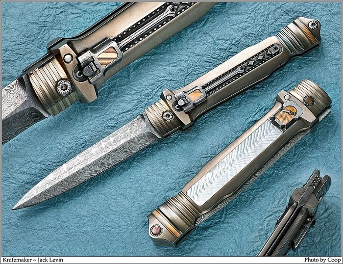 Knives from...: Unique folding knives by Jack (Jacques) Levin - Knife, Jackknife, Master, USA, Longpost