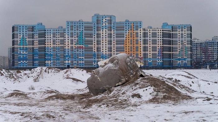 Таинственная голова на берегу Финского залива - Санкт-Петербург, Намыв, Голова, Длиннопост