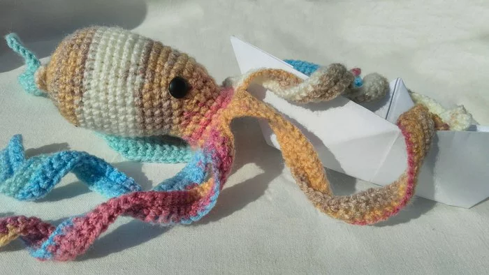 My octopuses - Crochet, Knitted toys, Knitting, Amigurumi, Longpost