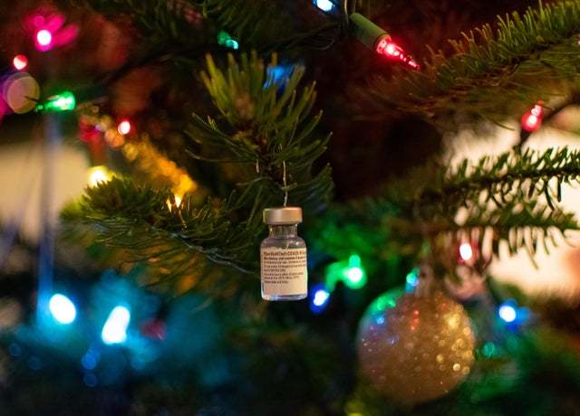 What year, such and New Year's toys - 2020, Christmas tree, Christmas decorations, Vaccine