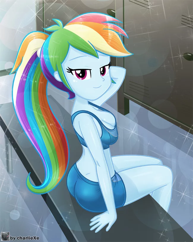 Dashka - My little pony, Equestria girls, Rainbow dash, Charliexe, MLP Edge