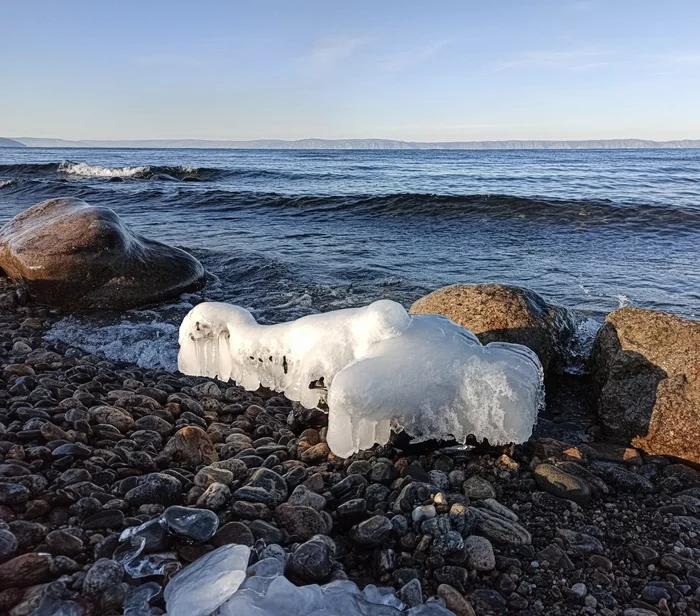 Winter Baikal - My, Baikal, Winter, The photo