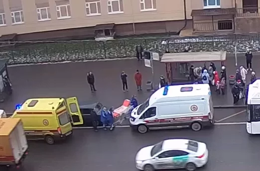 Авария в Красном Селе 22.12.20 (Сбили двух школьниц) - Авария, ДТП, Красное село, Санкт-Петербург, Видео, Сбили, Негатив