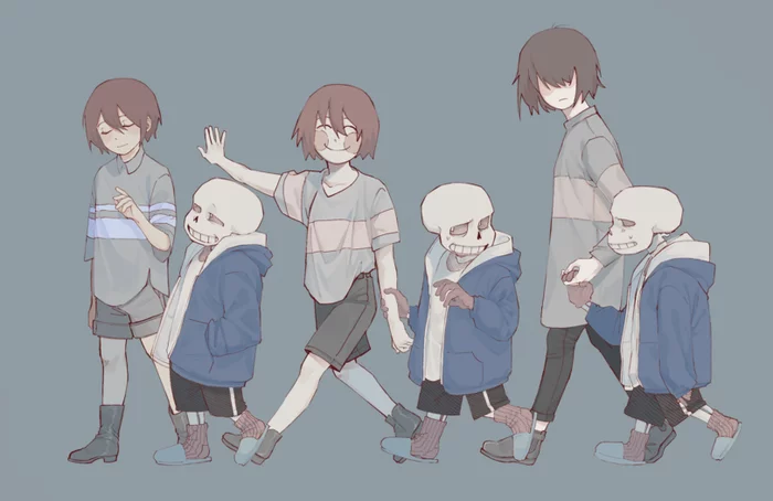 Why does Toriel only adopt children who have left? - Undertale, Frisk, Chara, Kris, Games, Art