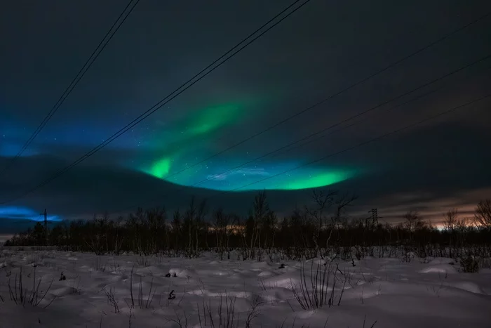 Северное сияние - Моё, Полярное сияние, Мурманская область, Териберка, Фотография, Начинающий фотограф, Мат, Длиннопост