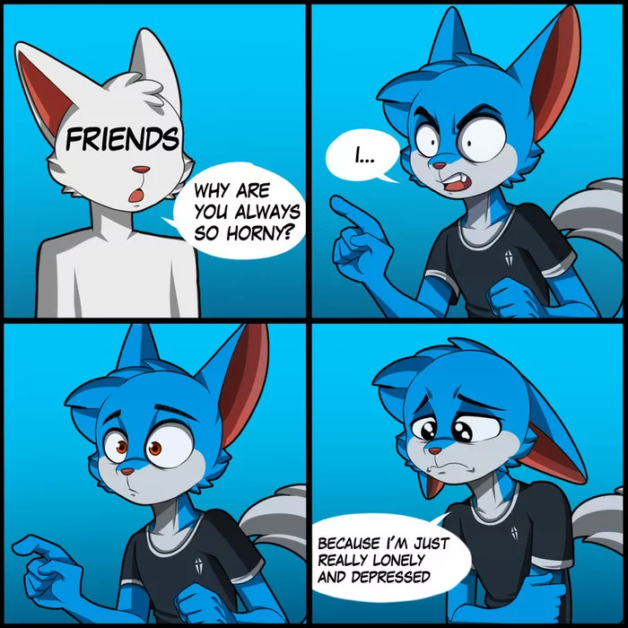 Horny - Furry, Jay-r, Furry comics