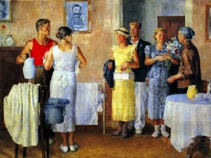 Vivid images of socialist realism in the painting of the USSR - the USSR, Made in USSR, Back to USSR, History of the USSR, Childhood in the USSR, Longpost