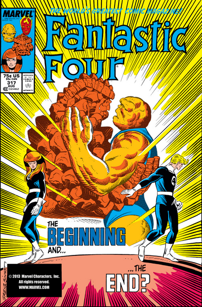 Погружаемся в комиксы: Fantastic Four #312-320 - Монстрячья любовь - Моё, Супергерои, Marvel, Фантастическая четвёрка, Халк, Комиксы-Канон, Длиннопост