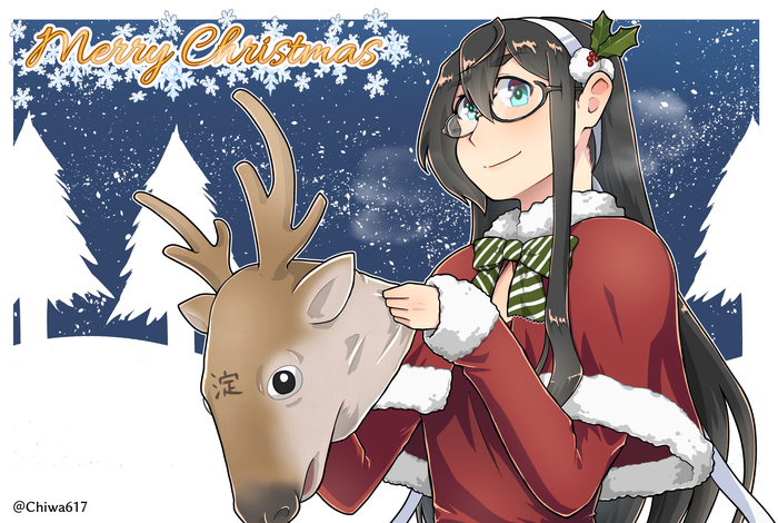 Christmas Ooyodo , Anime Art, Kantai Collection, Ooyodo
