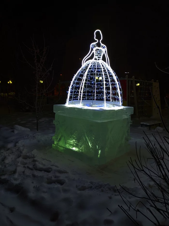 New Year's Tomsk - My, New Year, New Year's decoration, Tomsk, Longpost