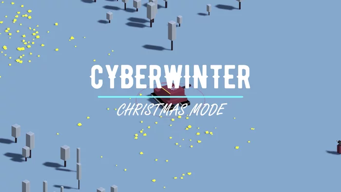 Cyberwinter: Christmas mode or how I dressed a golem in a Santa Claus costume [video] - My, Gamedev, Indiedev, Unity, Games, Computer games, Video