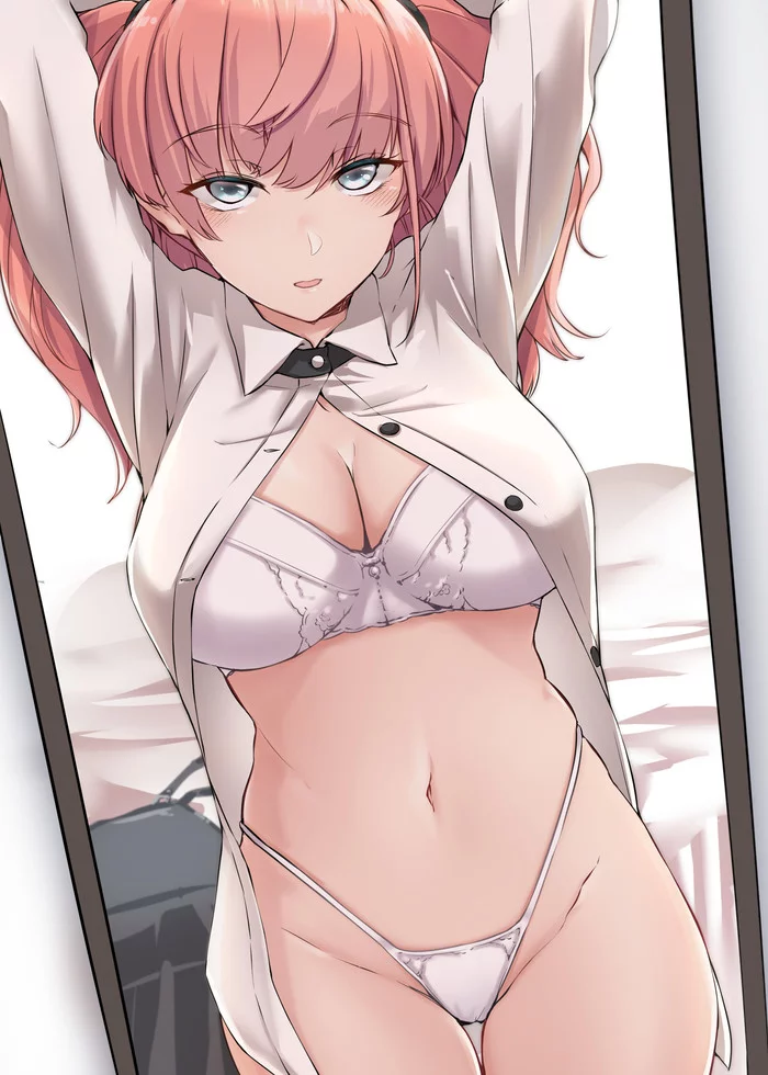 Atlanta - NSFW, Kantai Collection, Atlanta, Аниме, Anime Art, Нижнее белье, Сиськи, Sugoi Dekai