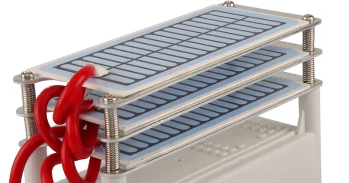 Озонатор своими руками в корпусе тепловентилятора | Пикабу