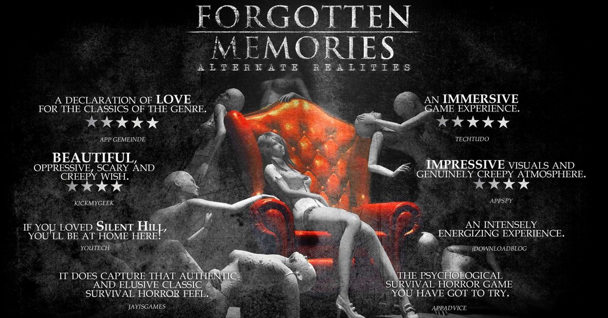 Forgotten Memories - что это за игра, трейлер, системные требования, отзывы  и оценки, цены и скидки, гайды и прохождение, похожие игры