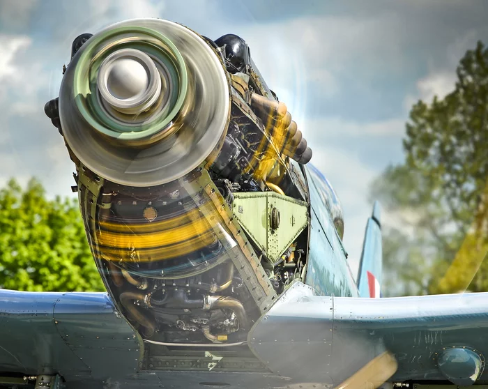 HDR photo of Angry - Airplane, Fighter, Spitfire, Supermarine Spitfire, HDR, The photo