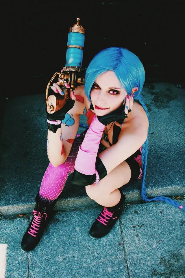 League of Legends - Jinx by Thelema Therion - Косплей, League of Legends, Jinx, Компьютерные игры, Девушки, Get Jinxed, Длиннопост