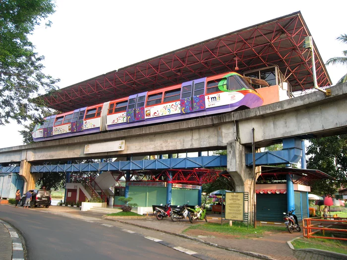 pneumatic railway - Railway, Brazil, A train, Indonesia, Video, Longpost