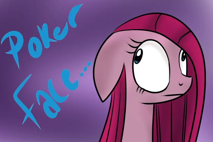 Покерфейс... - My Little Pony, Pinkie Pie