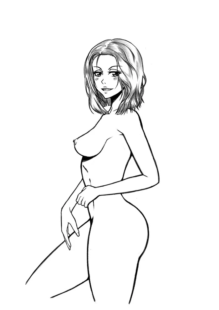 Learning to draw - NSFW, My, Manga, Anime, Painting, Soundless, Video, Longpost, Erotic, Art