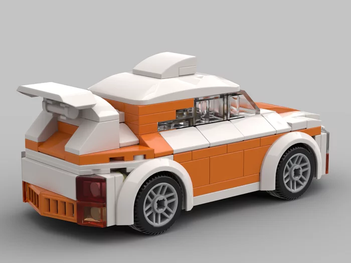 From Lego cop to Lego street racers - My, Lego, Lego city, Tuning, Render, Constructor, Toys, GIF, Longpost