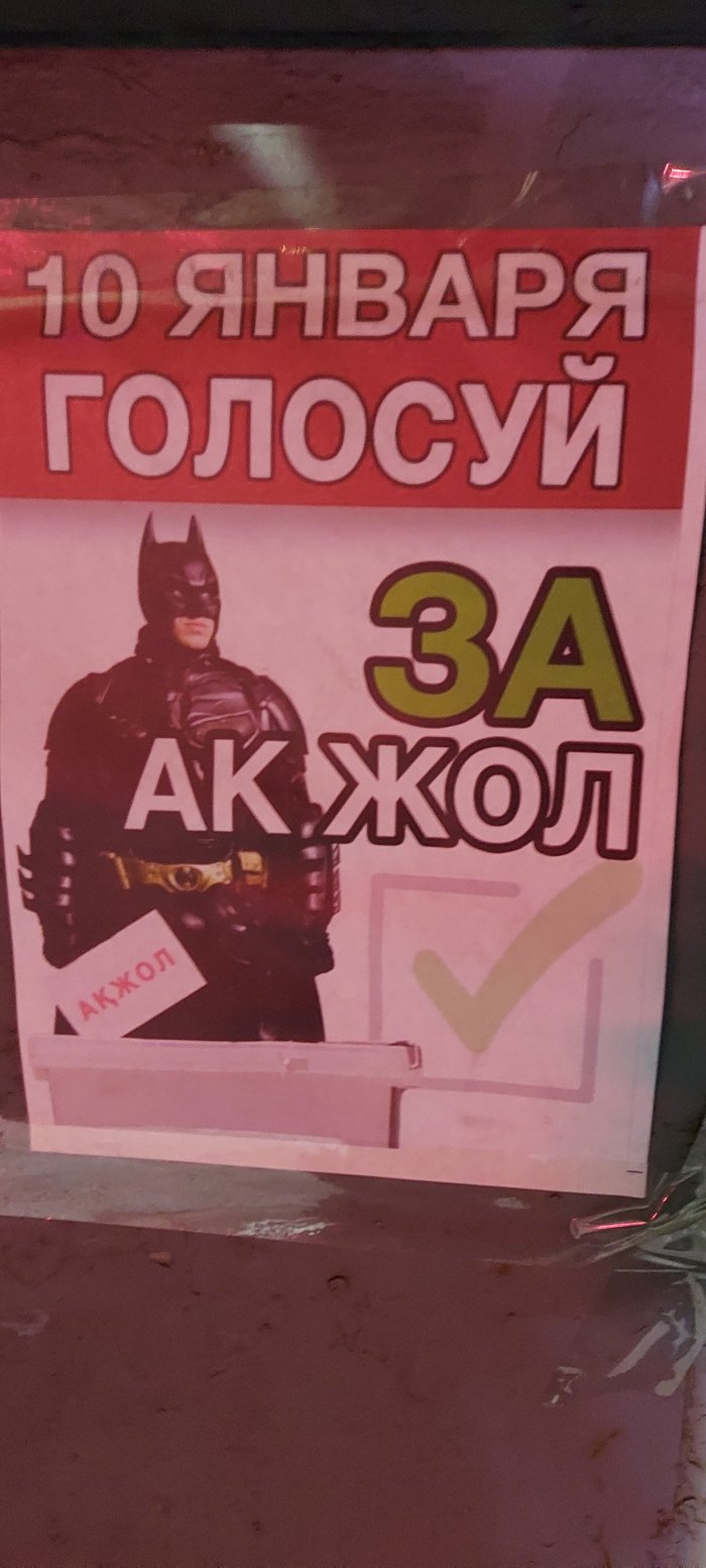 Голосуй за...Бэтмена?? | Пикабу