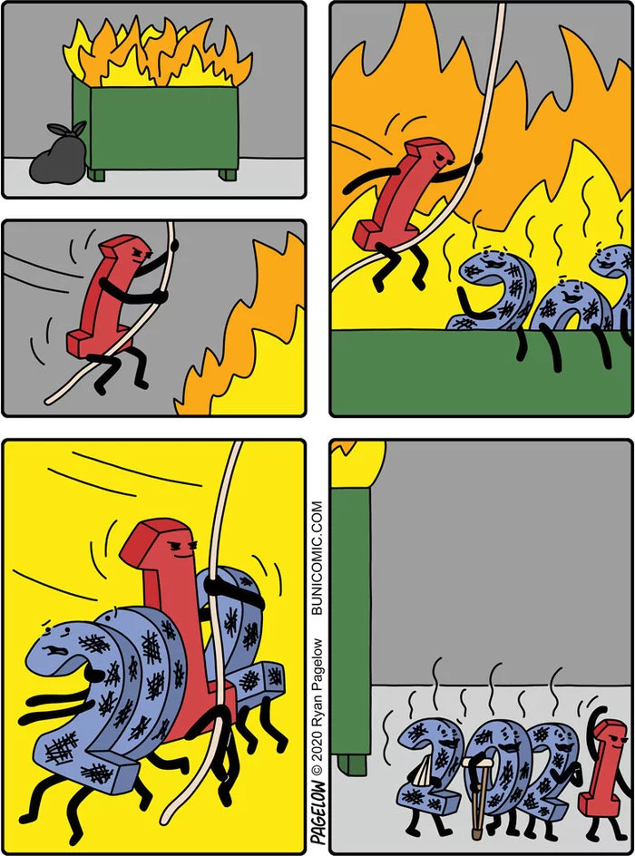 Happy New Year! - Buni, Pagelow, Comics, 2020, 2021