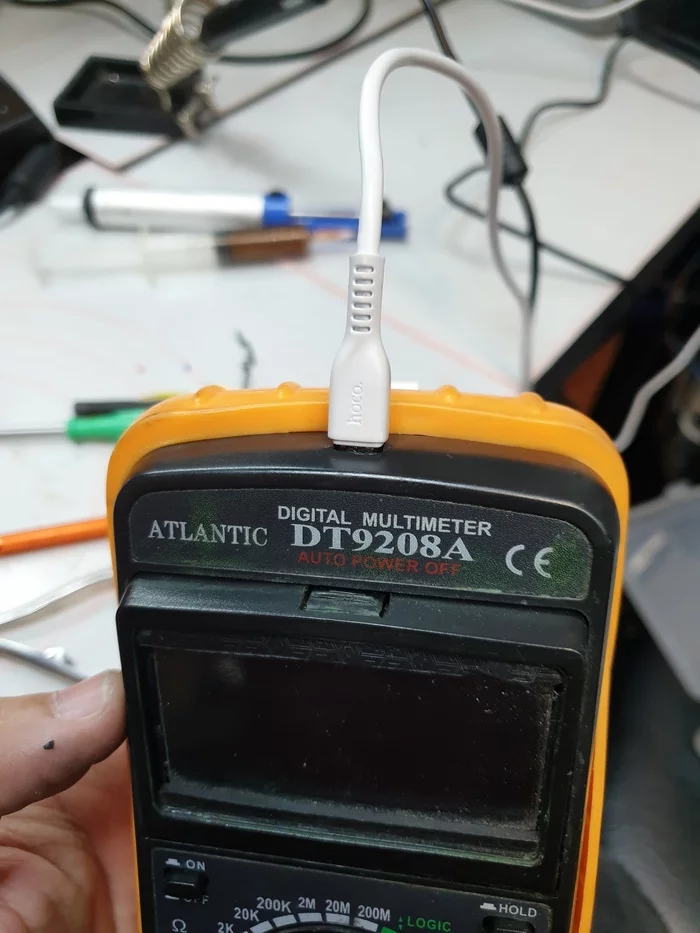 When the next crown in the multimeter sat down. Crazy - My, Multimeter, Rework, Battery, Battery, Longpost