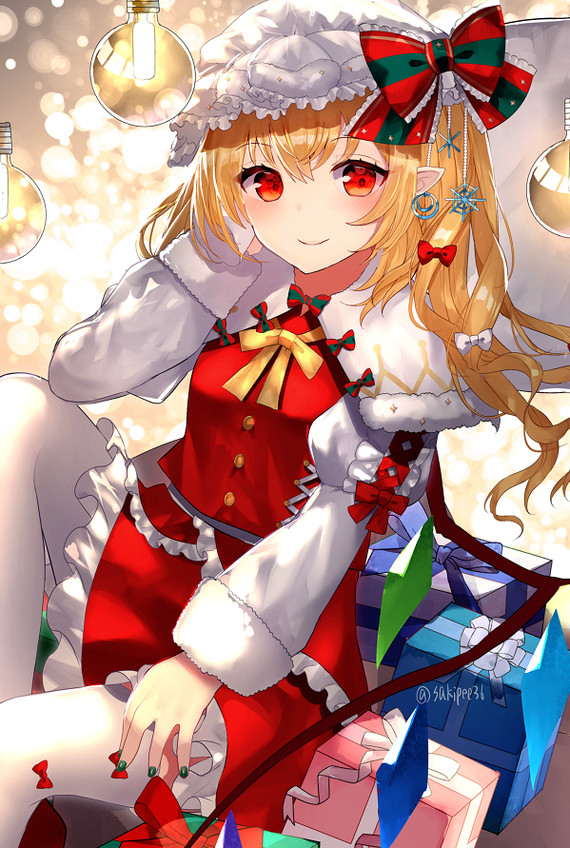 Flandre Scarlet - Touhou, Аниме, Anime Art, Flandre Scarlet, Sakizaki saki-p