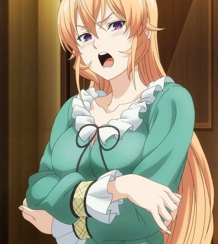 Цундере - Nakiri Erina, Shokugeki no Souma, Аниме