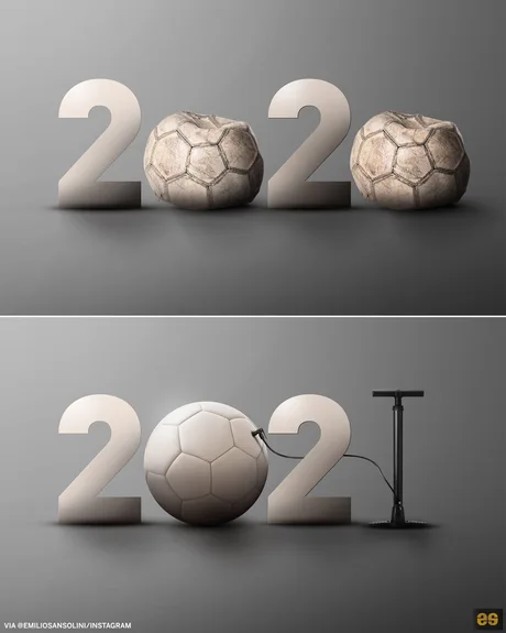 Hope for 2021 ;) - 2020, 2021, New Year, Надежда, Advertising
