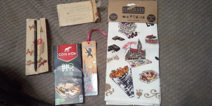 Unexpected hello from Brussels - My, Gift exchange report, Secret Santa, Gift exchange