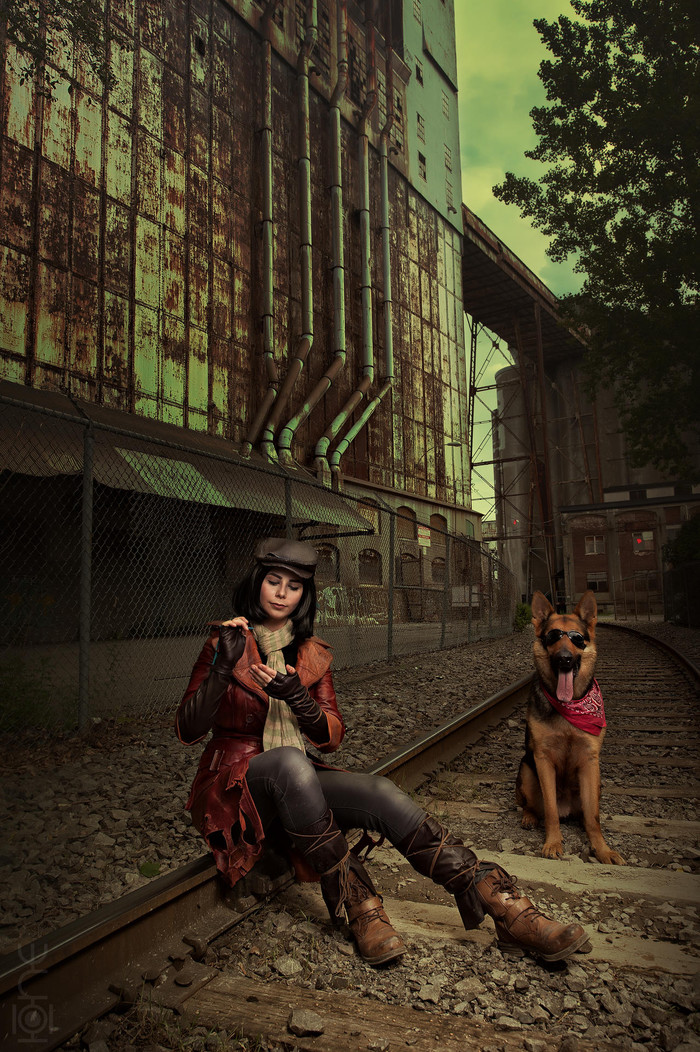 Fallout 4 - Piper Wright by Nomnomnat-Cosplay , Fallout 4, Piper Wright, Dogmeat, Nuka Cola, , ,  , 