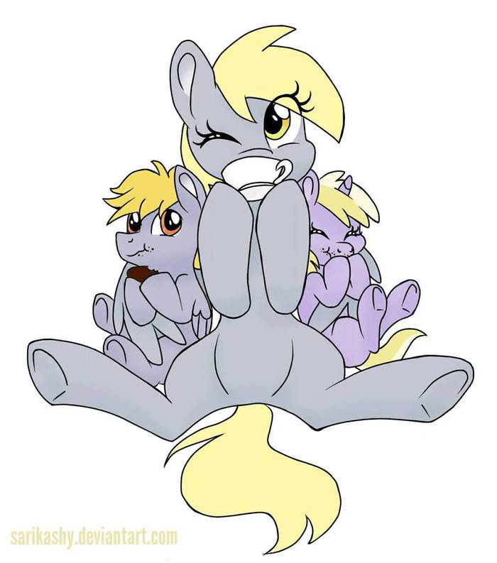   My Little Pony, Derpy Hooves, Dinky Hooves, Crackle pop