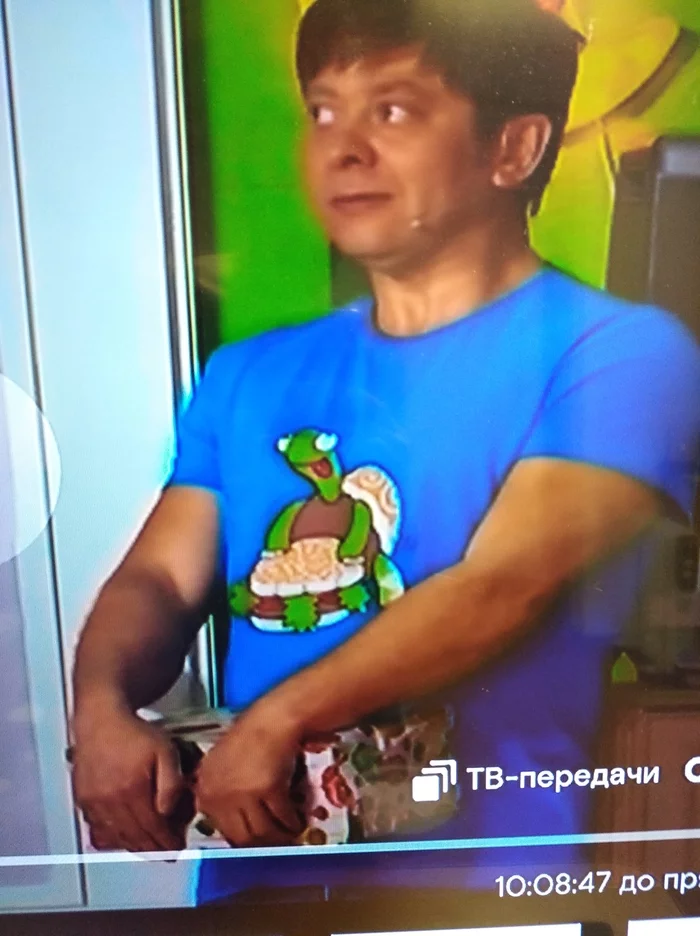 good print - My, New Year, Ural dumplings, T-shirt, Print, Dmitry Brekotkin, Turtle, Burger