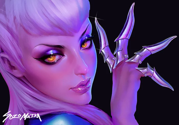 Evelynn - Art, Games, Girls, Evelynn, League of legends