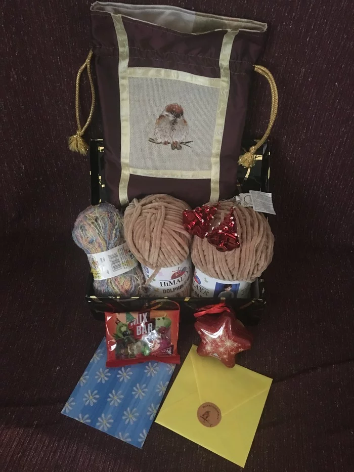 Handmade ADM Moscow-Samara - My, Gift exchange, Needlework ADM, Longpost