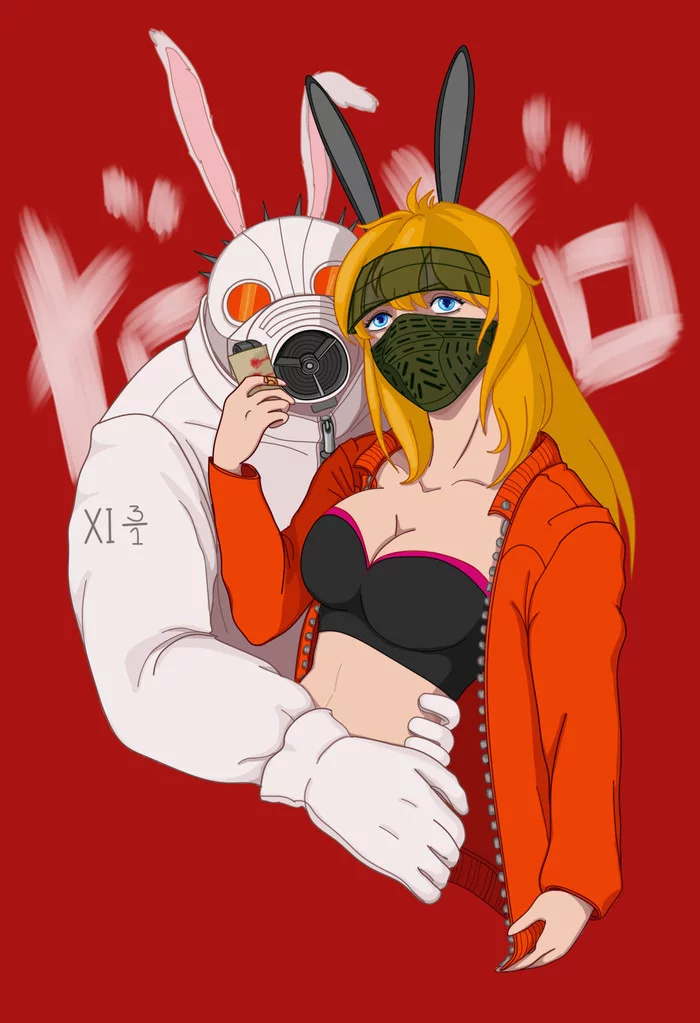 Fan art for Dorohedoro - My, Anime, Dorojedoro, Art, Longpost, Painting, Creation