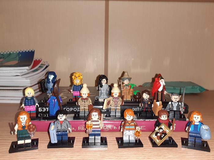 My first collection - My, Harry Potter, Lego, Figurines, Collection, Albus Dumbledore, Crying Myrtle, Bellatrix Lestrange, Longpost