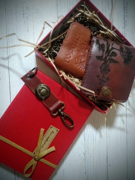 Some progress in a year - My, Leather products, Needlework without process, Longpost