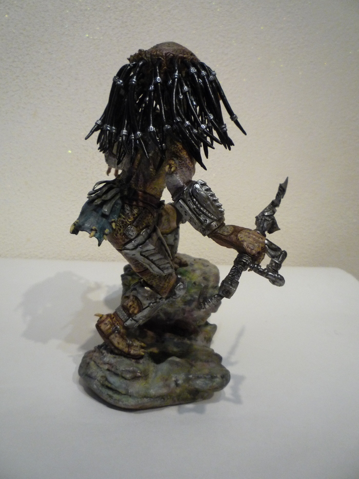 Хищница Полимерная глина, Рукоделие без процесса, Хобби, Лепка, Фигурки, Длиннопост, Видео, Хищник (фильм)