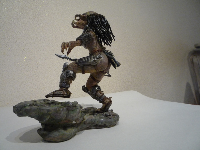 Хищница Полимерная глина, Рукоделие без процесса, Хобби, Лепка, Фигурки, Длиннопост, Видео, Хищник (фильм)