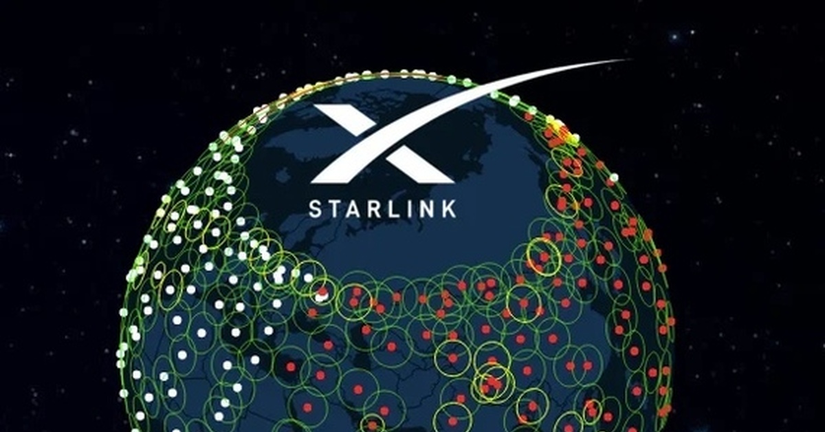 Starlink покрытие карта