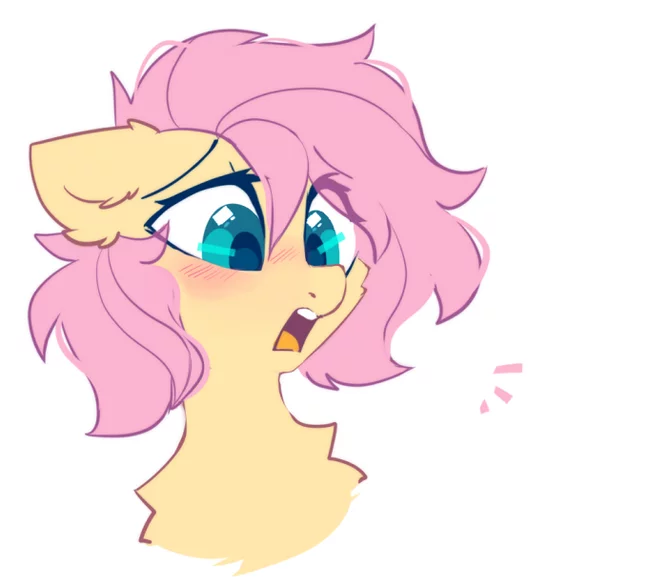 Wonderful haircut, Flatty, don't worry :3 - My little pony, PonyArt, Fluttershy, Mirtash