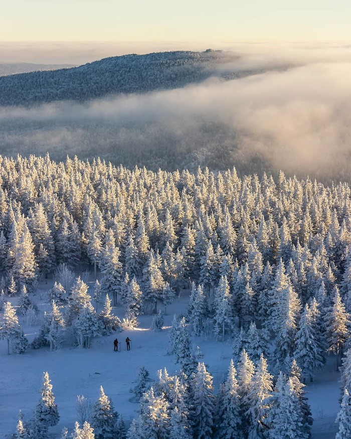 Белый лес. Таганай. Южный Урал
