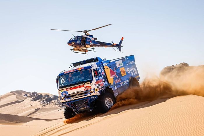 Racing team KAMAZ-master at Dakar-2021 - The photo, Auto, Truck, Desert, Nature, Race, Sport, Автоспорт, , Dakar, Longpost