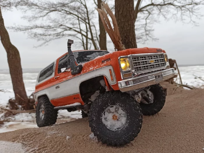 Chevrolet Blazer 4x4 rc HobbyStyle - Моё, Машина, Зима, Хобби, Модели, Пост, Длиннопост