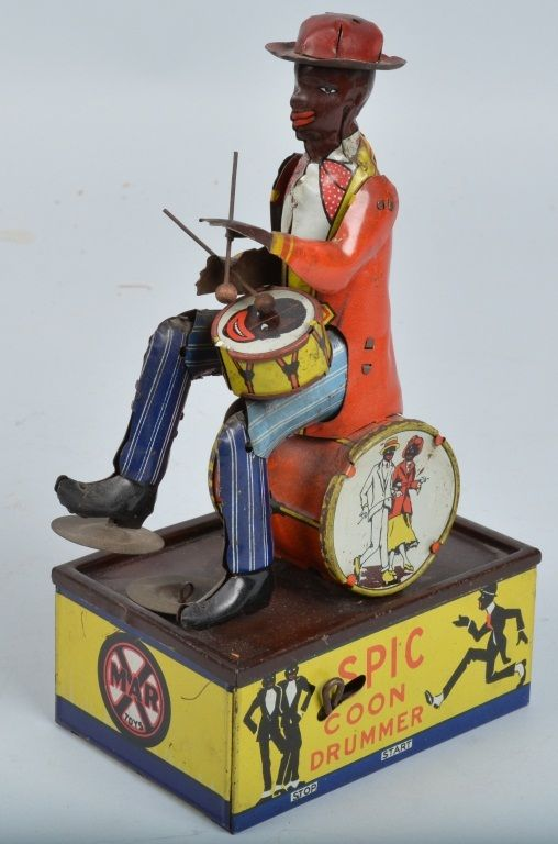 Groovy tin - Retro, Toys, Mechanics, Old man, Longpost, Winding mechanism, Metal products