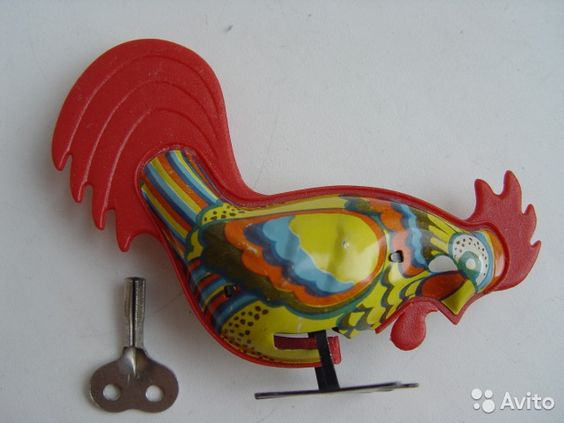 Groovy tin - Retro, Toys, Mechanics, Old man, Longpost, Winding mechanism, Metal products