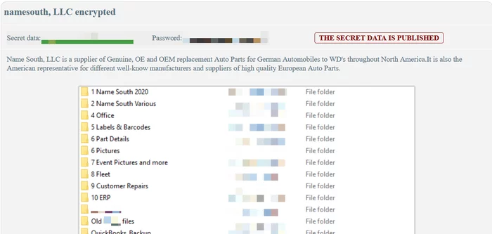 NetWalker cybercriminals leaked NameSouth data online - My, Information Security, Data leak, Breaking into, Hackers, news