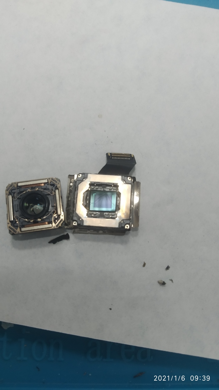 Продолжение поста «Iphone X с побитой камерой» вскрытие камеры Ремонт телефона, Фото на тапок, iPhone X, Ремонт техники, Ремонт, Камера, Батарея, Аккумулятор, Микроскоп, Интересное, Длиннопост